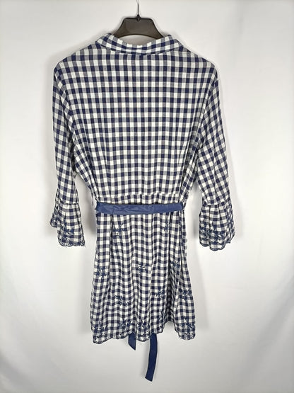 LAMORENA. Vestido de cuadros T.s