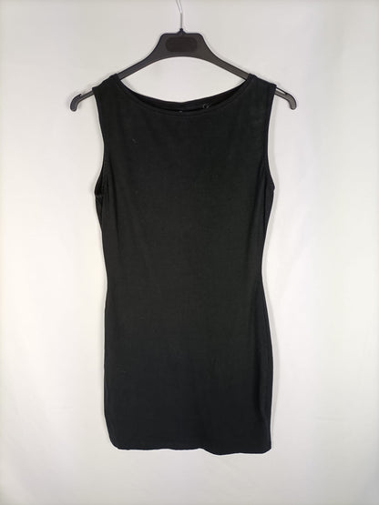 VENCA. Vestido corto negro T.m