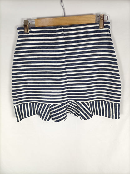INSIDE. Falda rayas marineras T.s