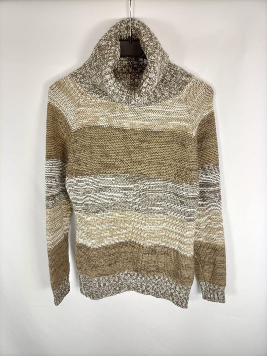 OTRAS. Jersey tonos marrón Ts//m