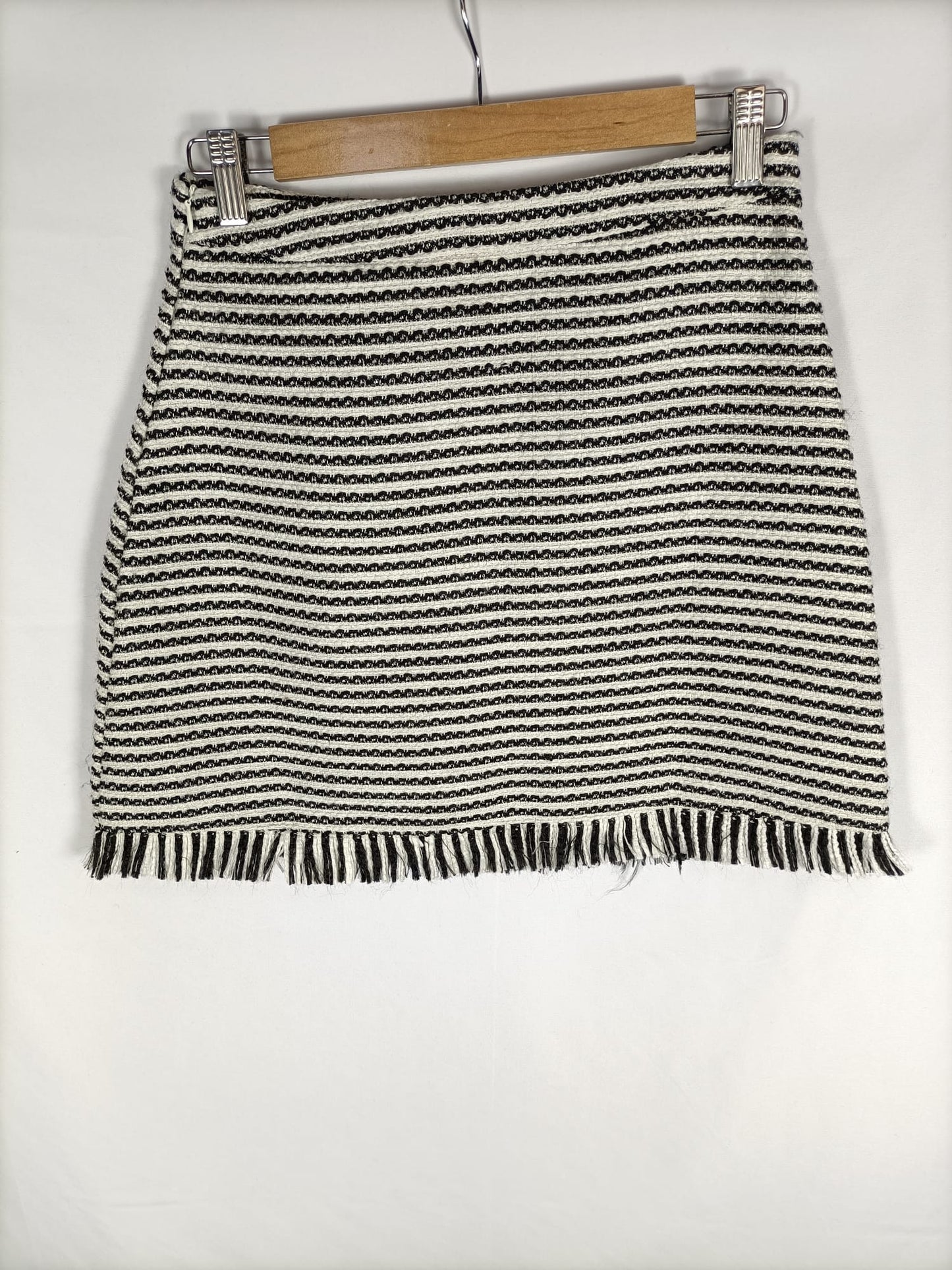 WILD PONY. Falda tweed rayas T.s