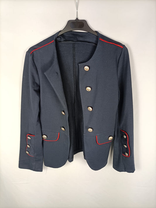 OTRAS. Chaqueta azul militar T.l