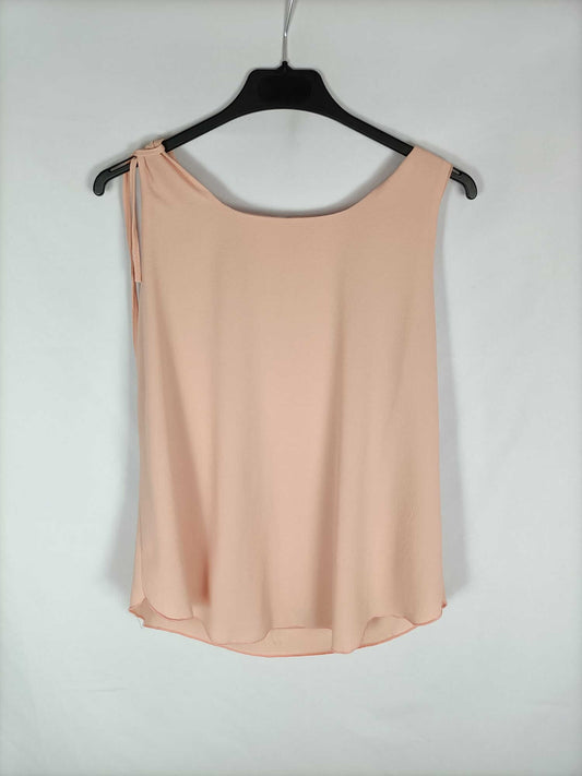 OTRAS.Top fluido rosa T.40