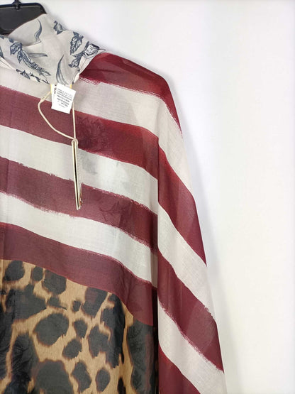 AGUA BENDITA. Fular estampado