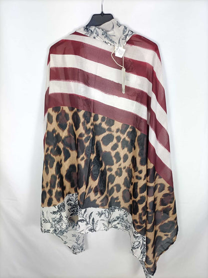 AGUA BENDITA. Fular estampado