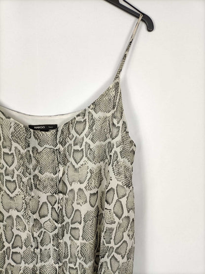 MANGO. Top animal print T.s