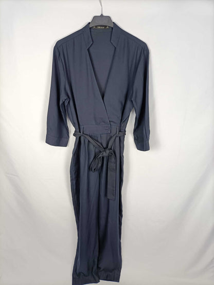 ZARA. Mono azul de vestir T.s