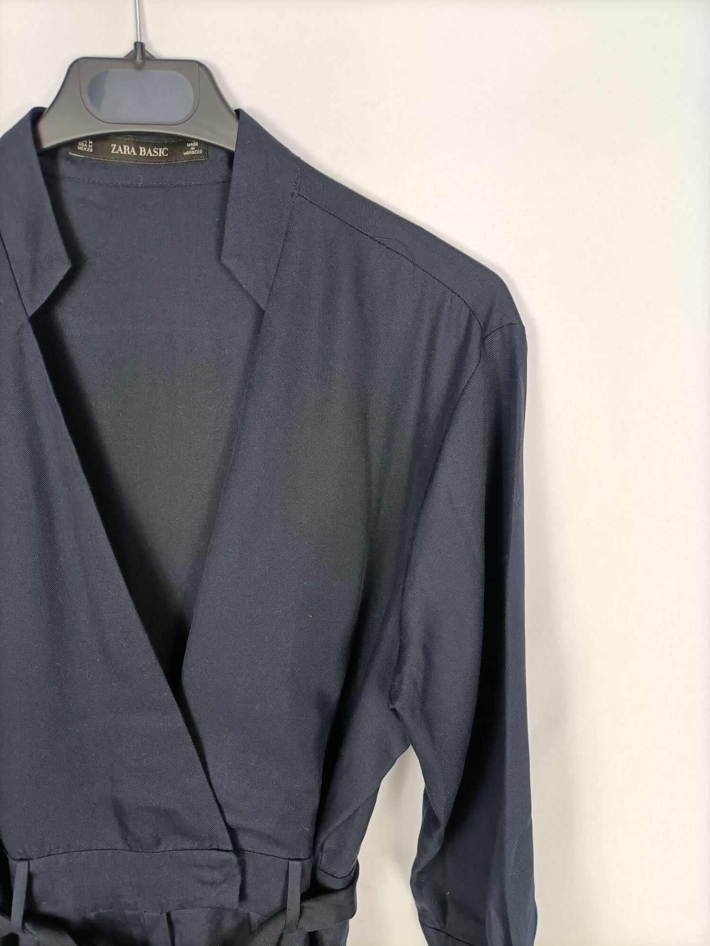 ZARA. Mono azul de vestir T.s