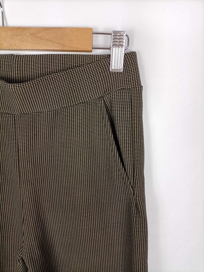 OTRAS. Pantalón pata de gallo elástico T.m/l