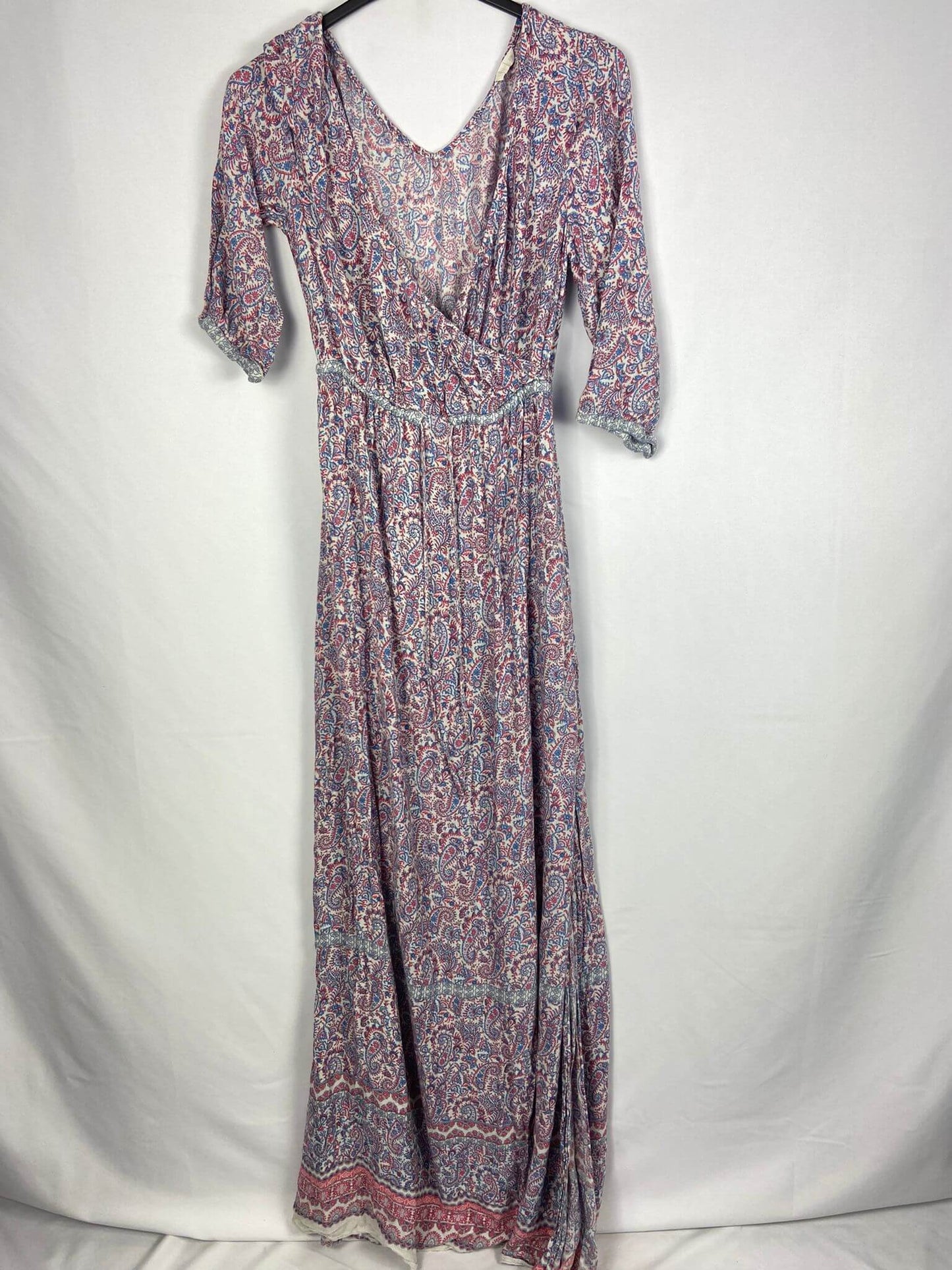 OYSHO.Vestido amebas cruzado T.M