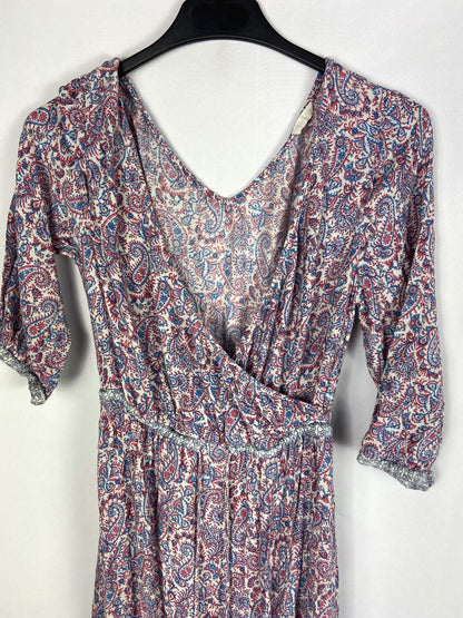 OYSHO.Vestido amebas cruzado T.M