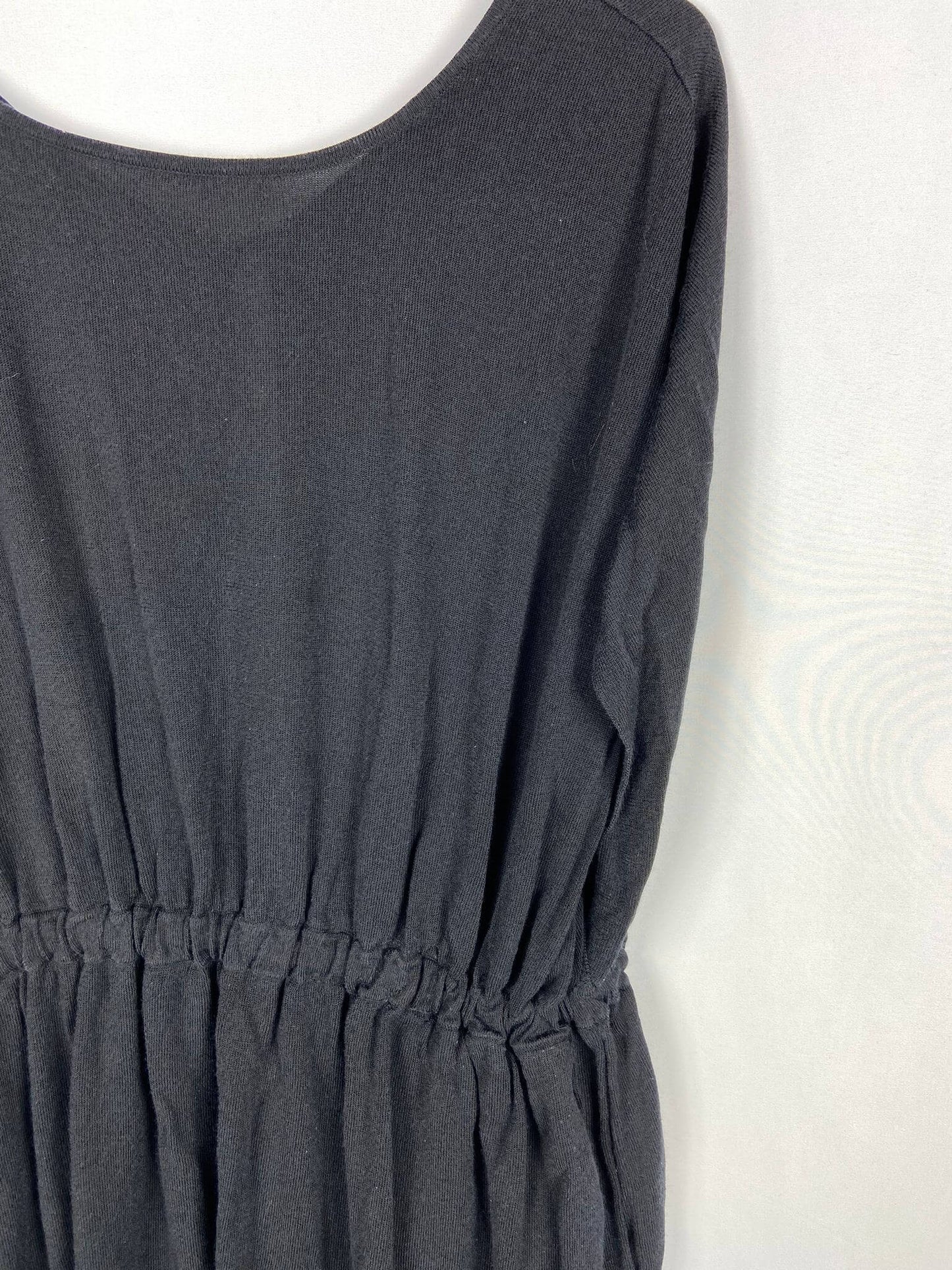 COS.Mono corto negro T.L