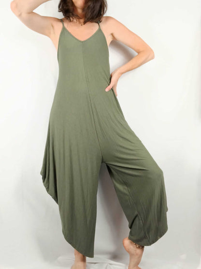 OTRAS.Mono verde bombacho TU