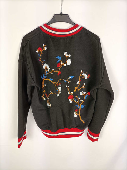 ZARA.Bomber negra T.s