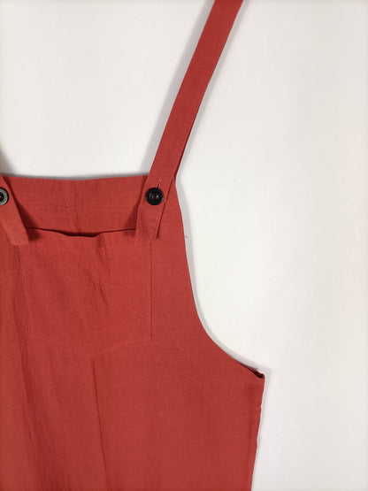 OTRAS.Peto tipo lino teja T.s