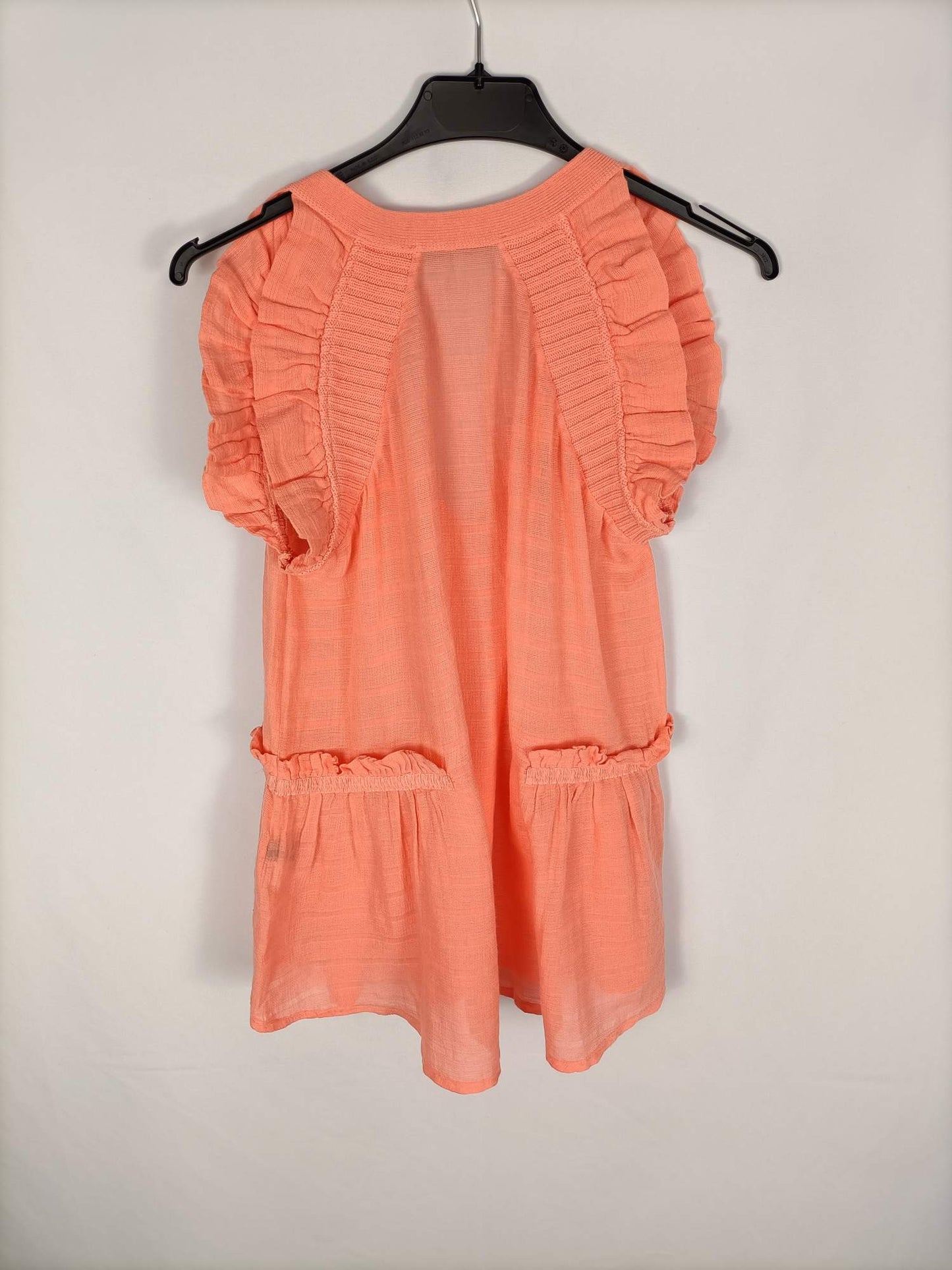 SITA MURT.Top naranja palo TU (M)