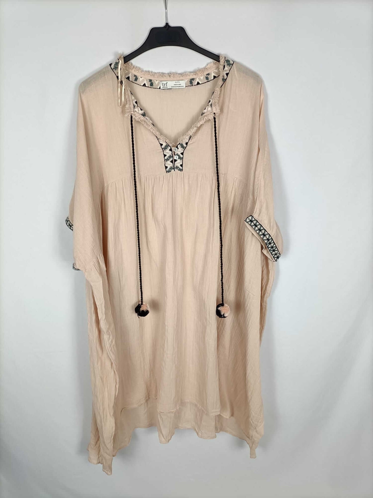 ZARA.Vestido kaftan T.xs/s