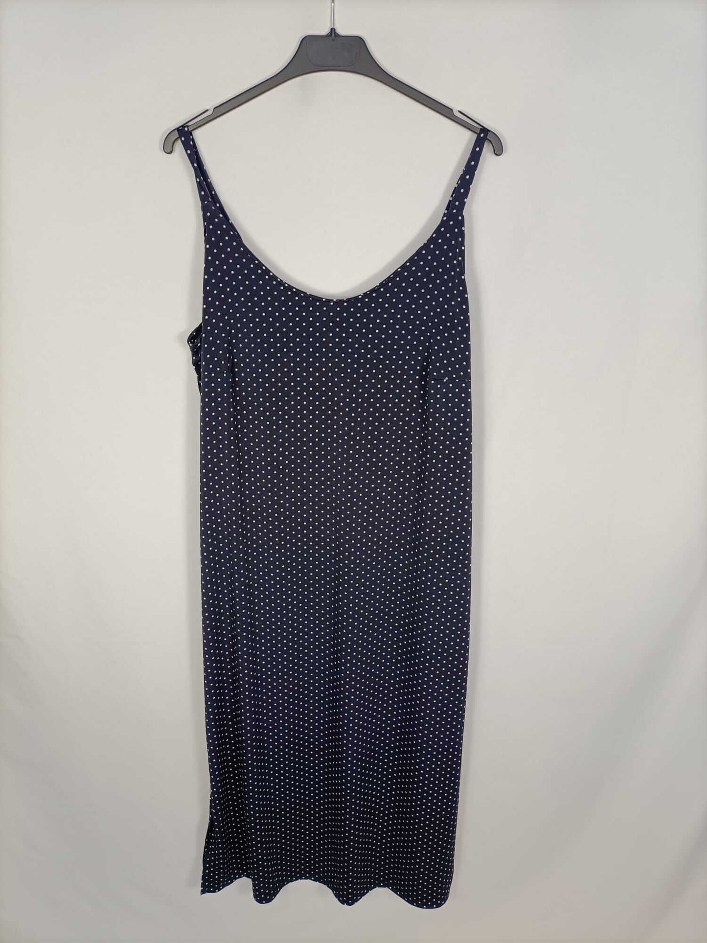 VALENTINA.Vestido azul lunares TU (M/L)