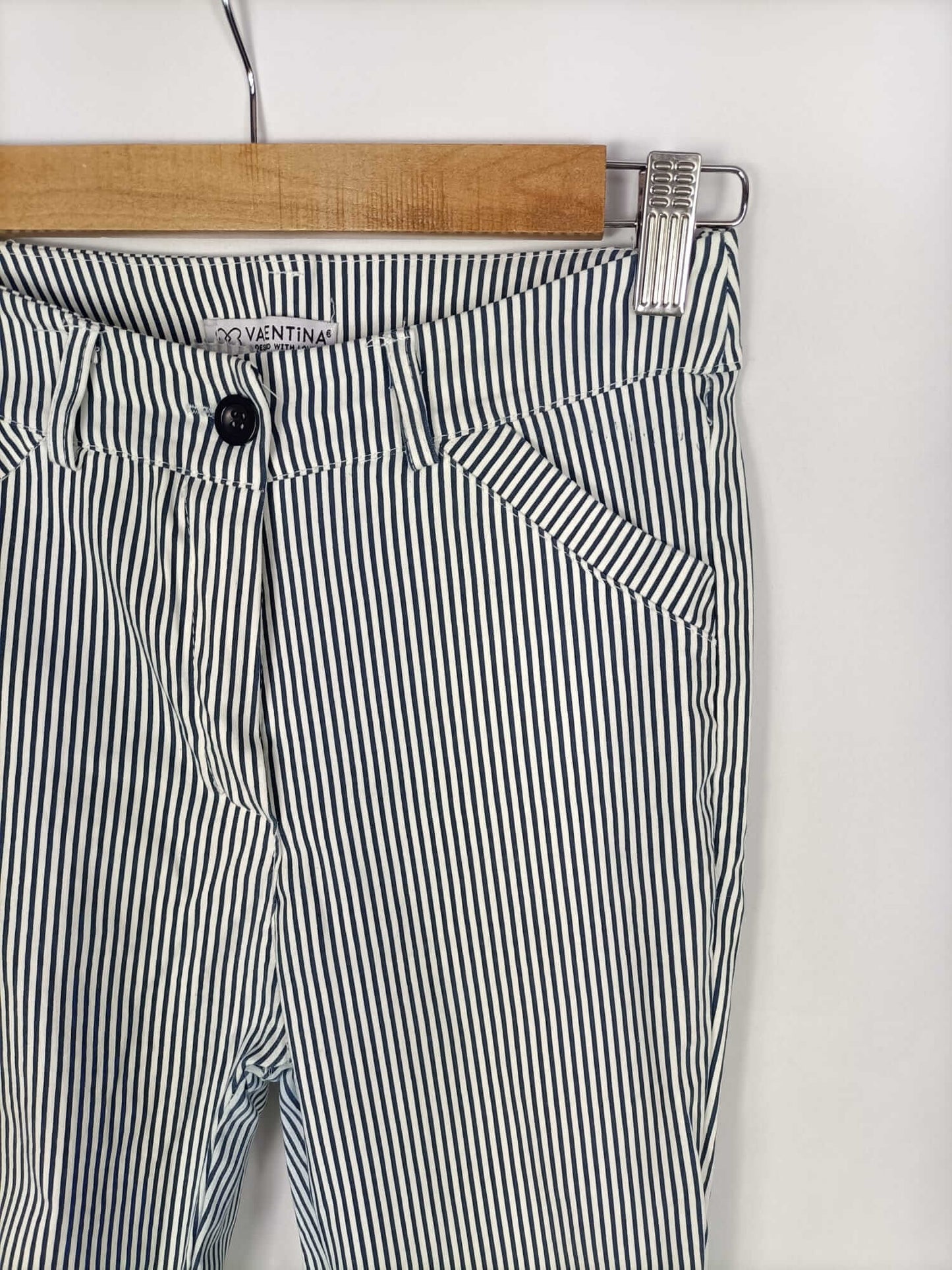 VALENTINA.Pantalones rayas T.xs