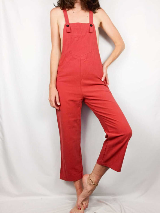 OTRAS.Peto tipo lino teja T.s