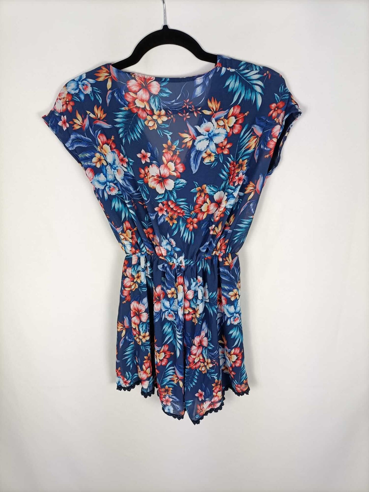 OTRAS.Mono azul flores T.s/m