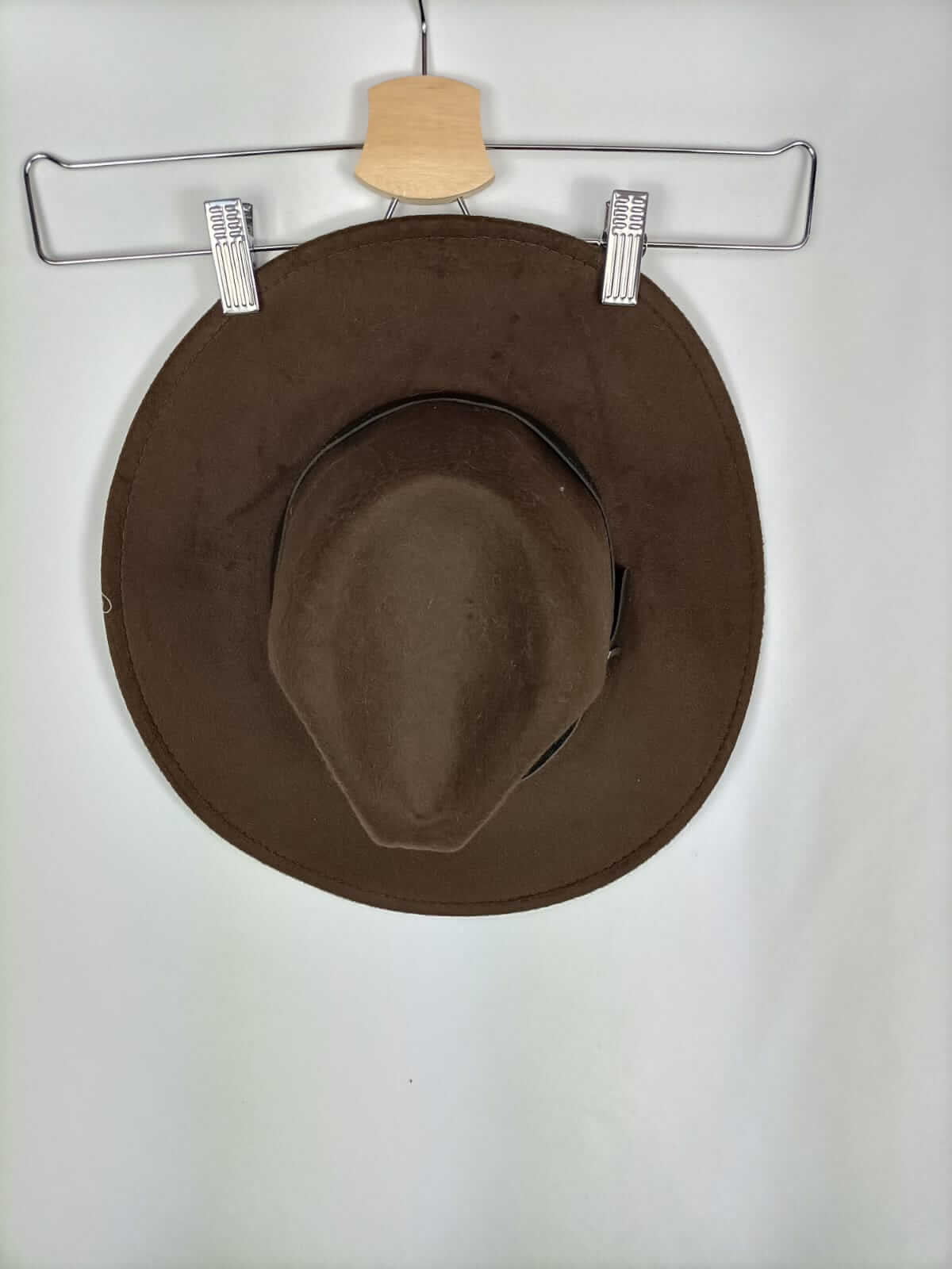 OTRAS.Sombrero paño marrón TU