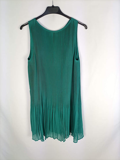 MANGO.Green pleated Ts dress Hibuy market MANGO.Green pleated Ts dress Hibuy market
