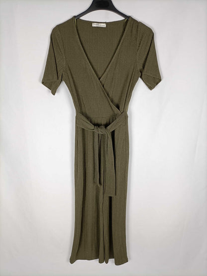 PULL&BEAR.Mono verde caqui T.xs