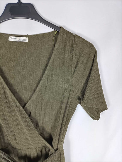 PULL&BEAR.Mono verde caqui T.xs