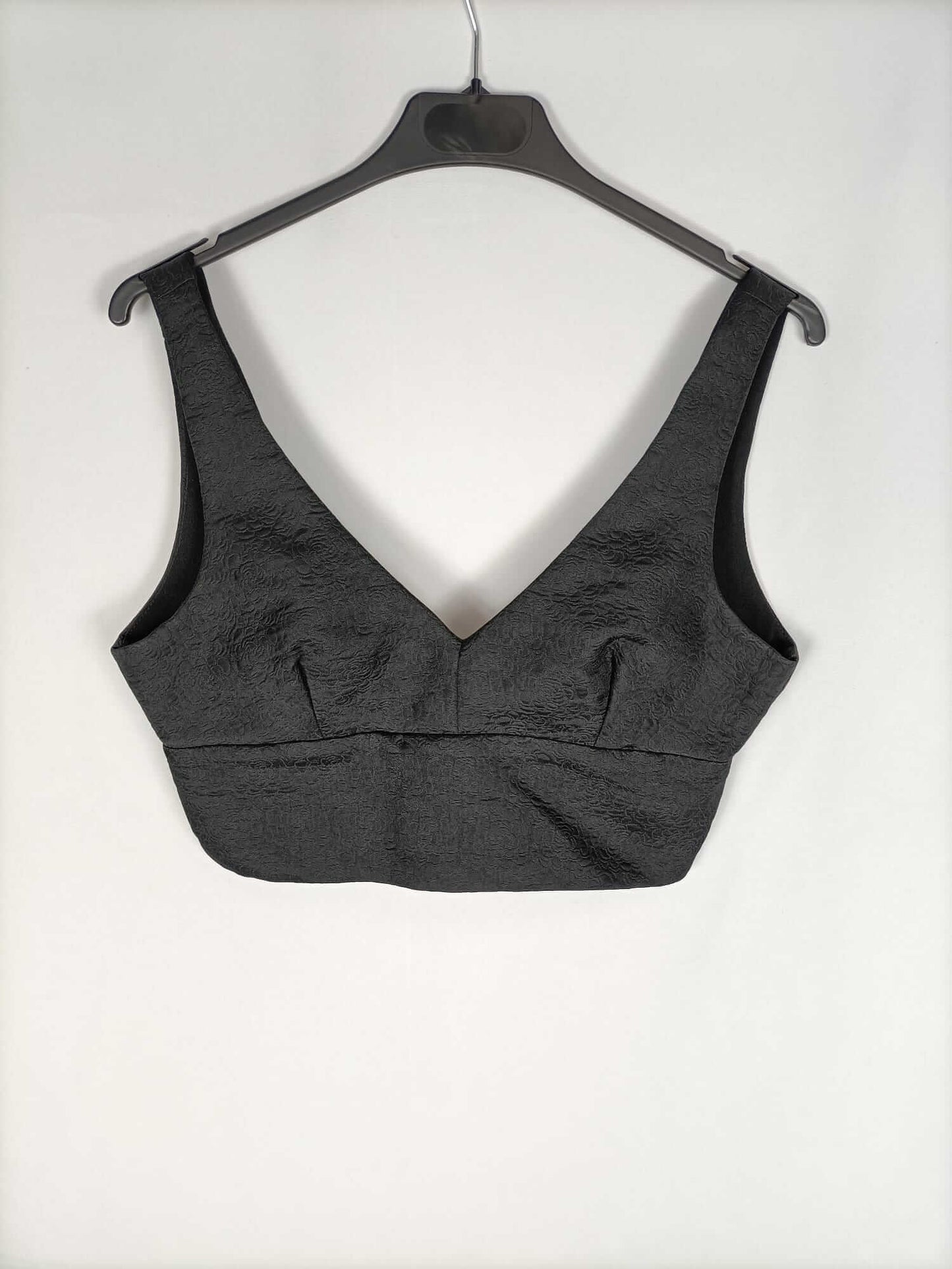ZARA.Croptop textura T.s