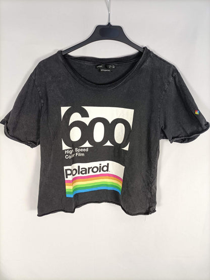 LEFTIES.Camiseta gris corta T.L