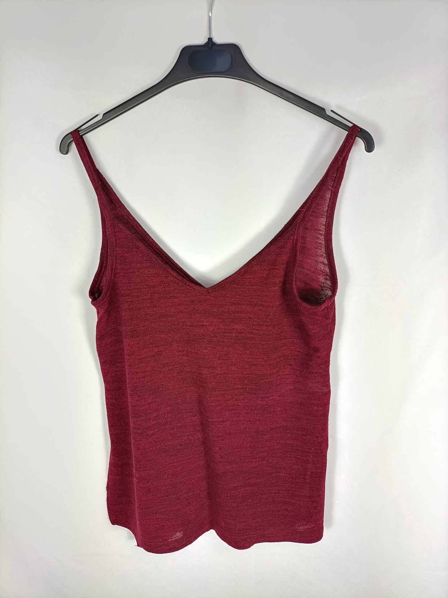 STRADIVARIUS.Top burdeos T.m