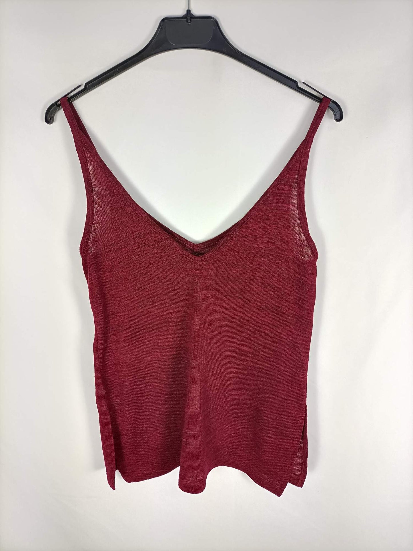 STRADIVARIUS.Top burdeos T.m