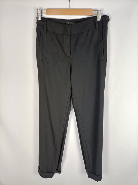 MASSIMO DUTTI.Pantalones vestir T.36