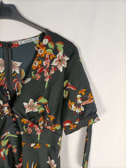 PULL&BEAR.Vestido negro corto T.m