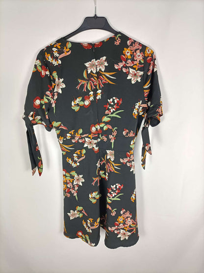 PULL&BEAR.Vestido negro corto T.m