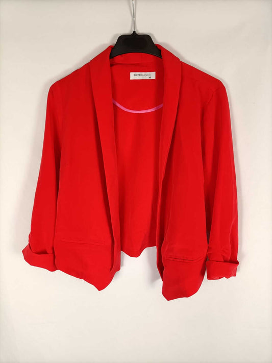 BLANCO.Blazer finita roja T.m