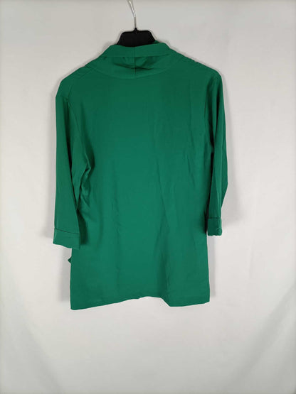 OTRAS.Chaqueta verde mangas 3/4 TU