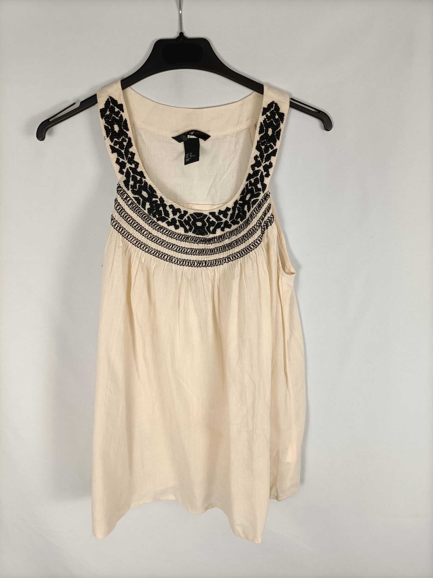 H&M.Top rosa palo T.40