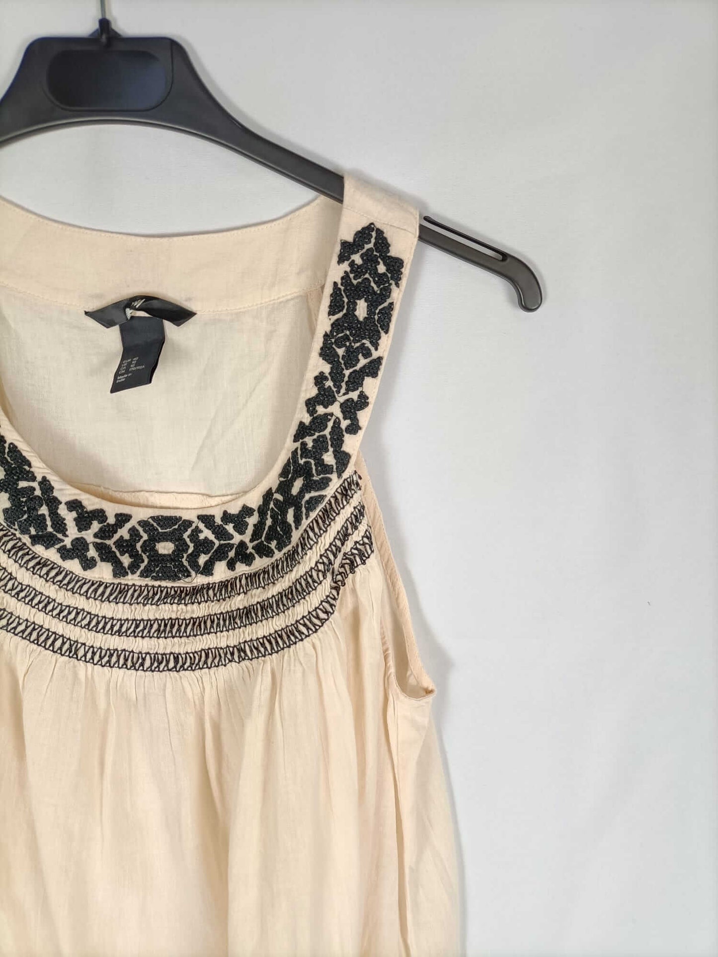 H&M.Top rosa palo T.40