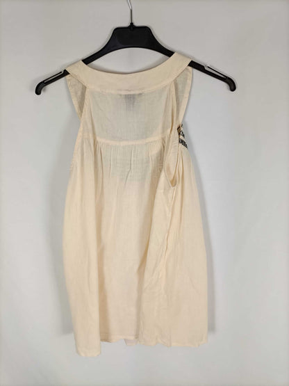 H&M.Top rosa palo T.40