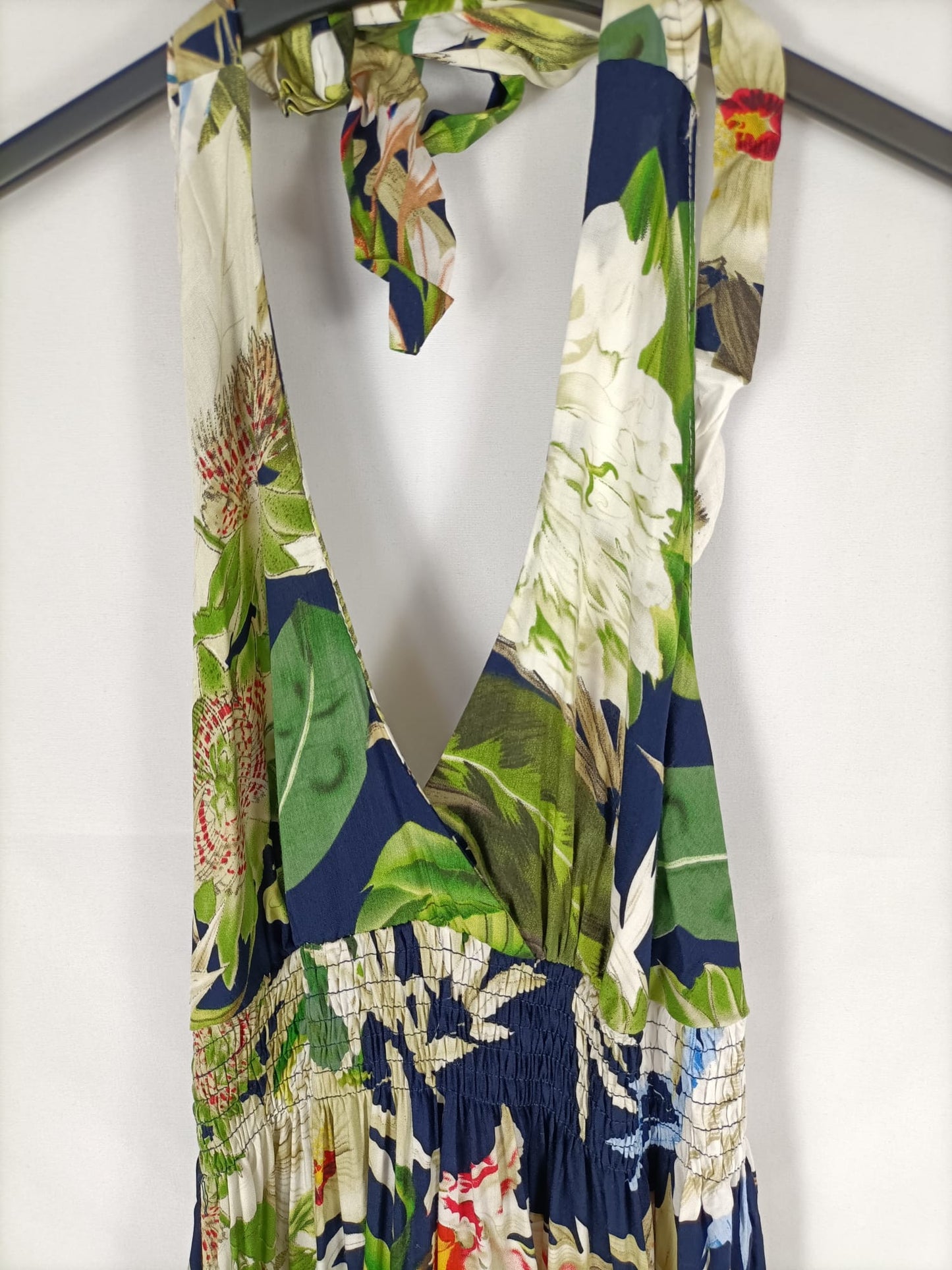 LAMER&CO.Vestido largo flores T.L/XL