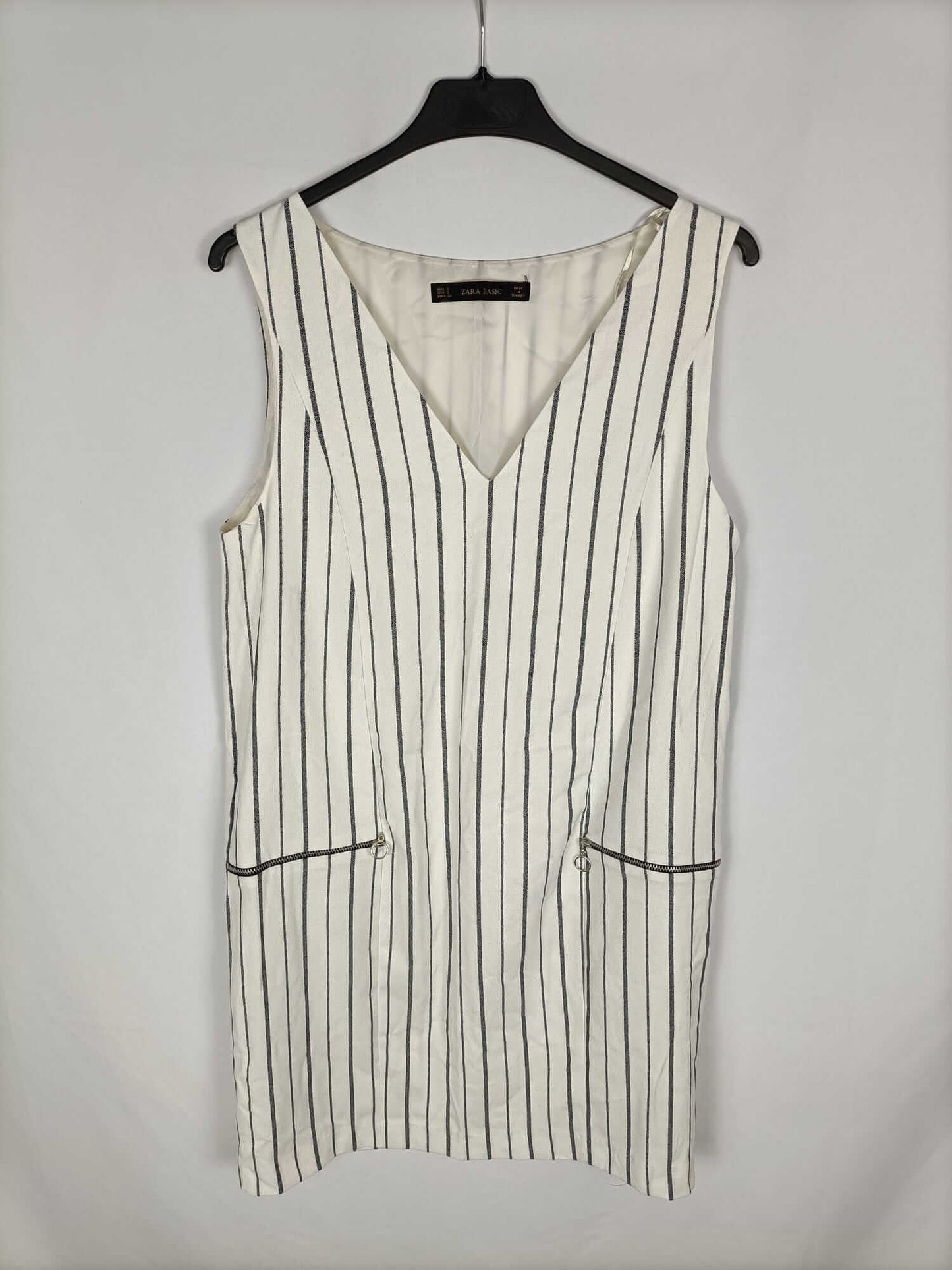 ZARA.Short striped dress Ts