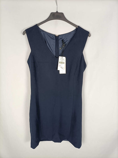 TINTORETTO.Vestido azul vestir T.38