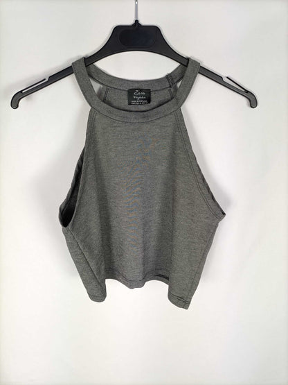 ZARA. Top jaspeado T.m