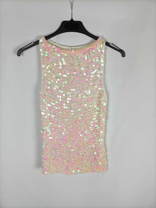 BOALIJA. Top lentejuelas T.U.(s)