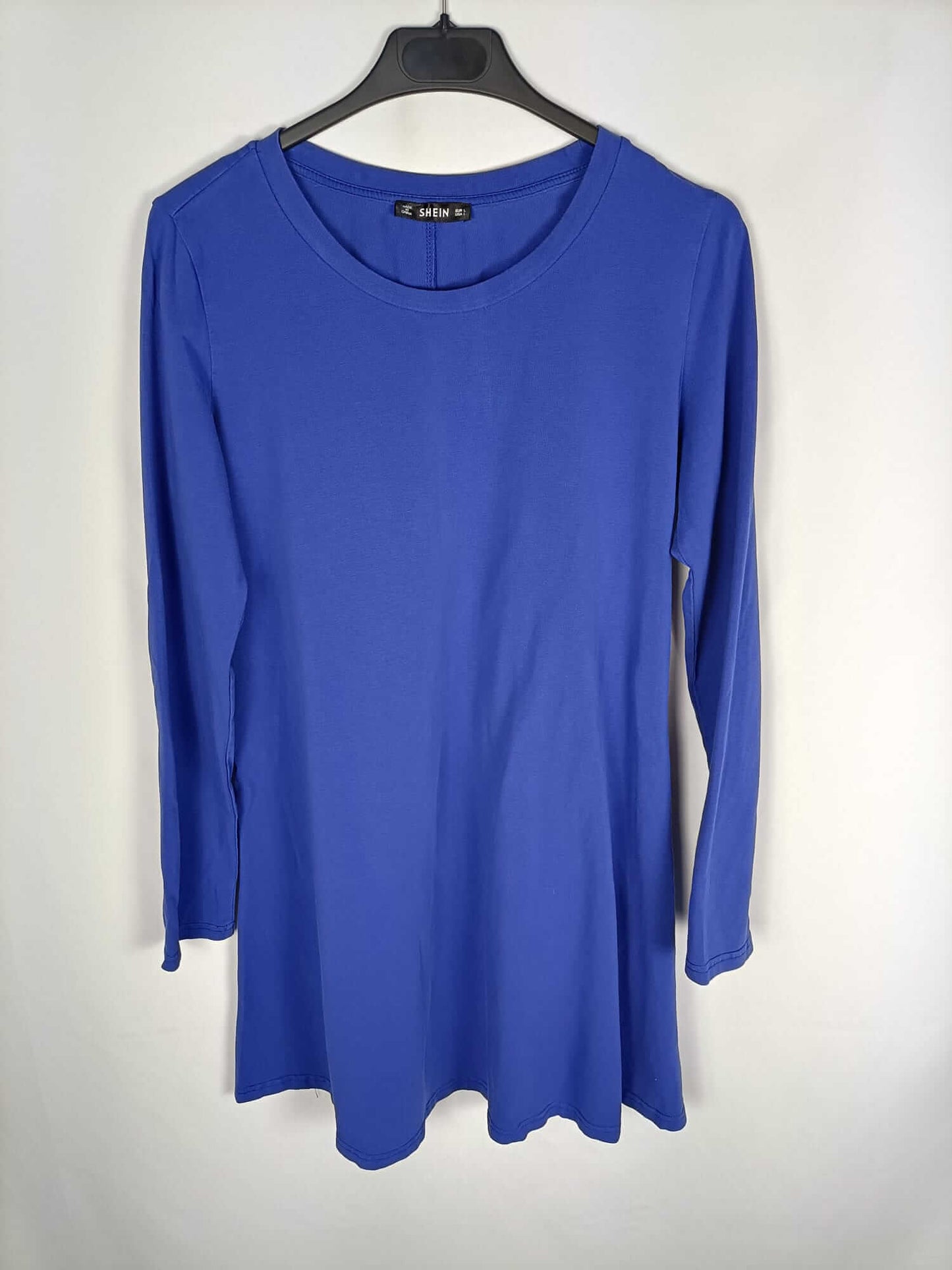 SHEIN. Vestido azul T.l