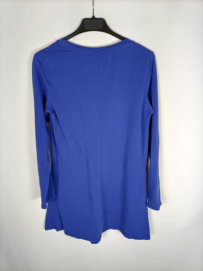 SHEIN. Vestido azul T.l