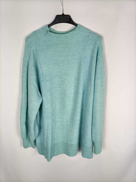 C&A (CANDA). Jersey turquesa T.xl