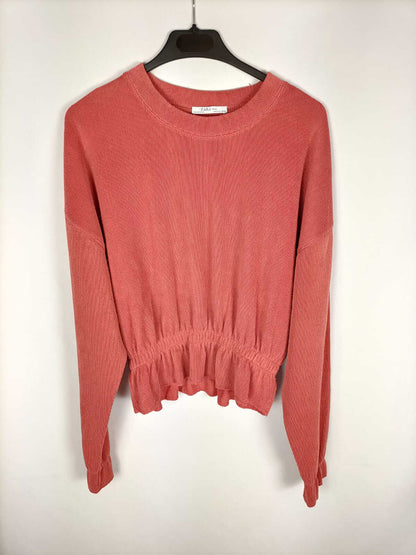 ZARA.Top estilo sudadera T.s